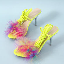 Load image into Gallery viewer, Fur Sandal Colorful