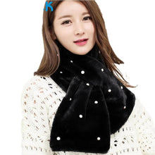 Load image into Gallery viewer, New Winter Scarves Women Plush Scarf