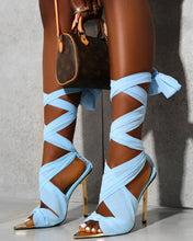 Load image into Gallery viewer, Cross-Bowknot Pumps