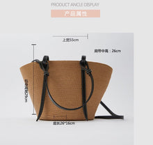Load image into Gallery viewer, Summer Straw Handbag