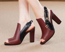 Load image into Gallery viewer, Patchwork Woman Casual Sandals