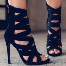 Load image into Gallery viewer, Summer Autumn Peep Toe Sandals
