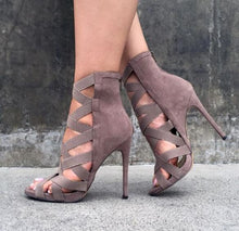 Load image into Gallery viewer, Summer Autumn Peep Toe Sandals