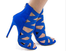 Load image into Gallery viewer, Summer Autumn Peep Toe Sandals