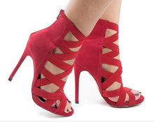 Load image into Gallery viewer, Summer Autumn Peep Toe Sandals