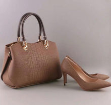 Load image into Gallery viewer, High Heels Women Sexy Pumps With Handbag Sets