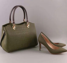 Load image into Gallery viewer, High Heels Women Sexy Pumps With Handbag Sets
