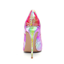 Load image into Gallery viewer, Print Shallow Women Pumps Pointed Toe