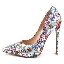 Load image into Gallery viewer, Print Women Pumps Pointed Toe