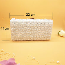 Load image into Gallery viewer, White Lace Flower Shoes and Handbag