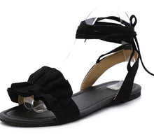 Load image into Gallery viewer, Summer Cross Bandage Sandals