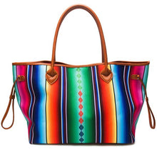 Load image into Gallery viewer, Canvas Large Casual Handbag Spring Summer Bright Color