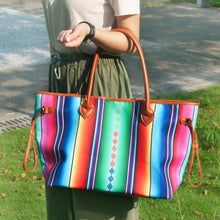 Load image into Gallery viewer, Canvas Large Casual Handbag Spring Summer Bright Color