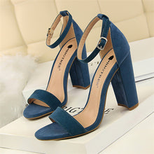 Load image into Gallery viewer, Summer Flock Block Sandals