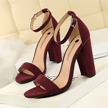 Load image into Gallery viewer, Summer Flock Block Sandals