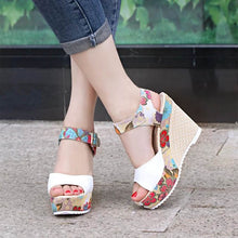 Load image into Gallery viewer, Summer Wedges Shoes