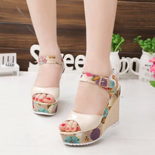 Load image into Gallery viewer, Summer Wedges Shoes