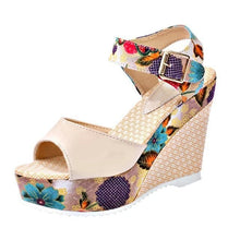 Load image into Gallery viewer, Summer Wedges Shoes