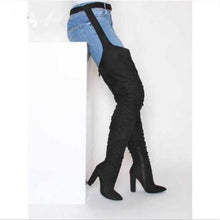 Load image into Gallery viewer, Knee Waist Boots