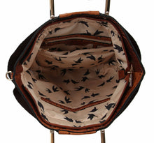 Load image into Gallery viewer, OSTRICH CROC SATCHEL WITH WALLET