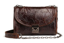 Load image into Gallery viewer, New Vintage Embossed Leather Bag