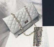 Load image into Gallery viewer, Fashion Clutch Women Black White Chain Shoulder Bag