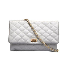 Load image into Gallery viewer, Fashion Clutch Women Black White Chain Shoulder Bag