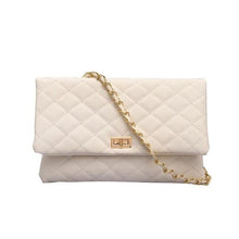 Load image into Gallery viewer, Fashion Clutch Women Black White Chain Shoulder Bag