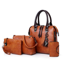 Load image into Gallery viewer, Luxury Brand 4 Psc/set Women's Handbags Large Capacity
