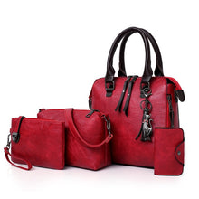 Load image into Gallery viewer, Luxury Brand 4 Psc/set Women's Handbags Large Capacity