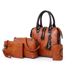 Load image into Gallery viewer, Luxury Brand 4 Psc/set Women's Handbags Large Capacity