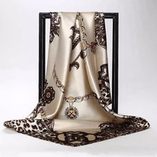 Load image into Gallery viewer, Silk Scarves Women Square Head