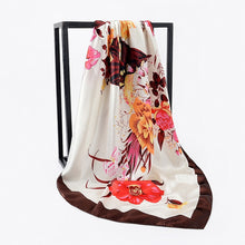 Load image into Gallery viewer, Silk Scarves Women Square Head