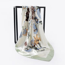 Load image into Gallery viewer, Silk Scarves Women Square Head
