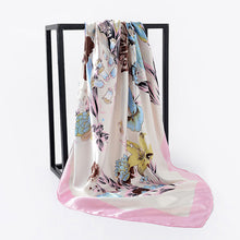 Load image into Gallery viewer, Silk Scarves Women Square Head