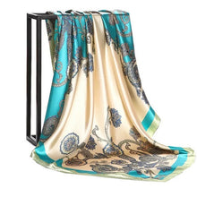 Load image into Gallery viewer, Silk Scarves Women Square Head