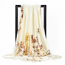 Load image into Gallery viewer, Silk Scarves Women Square Head