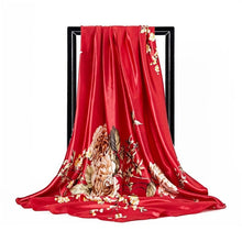 Load image into Gallery viewer, Silk Scarves Women Square Head