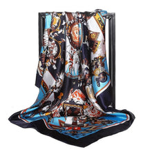 Load image into Gallery viewer, Silk Scarves Women Square Head