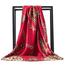 Load image into Gallery viewer, Silk Scarves Women Square Head
