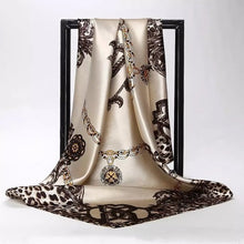 Load image into Gallery viewer, Silk Scarves Women Square Head