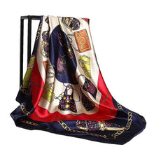 Load image into Gallery viewer, Silk Scarves Women Square Head