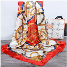 Load image into Gallery viewer, Silk Scarves Women Square Head