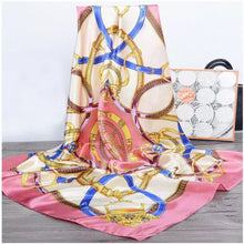 Load image into Gallery viewer, Silk Scarves Women Square Head