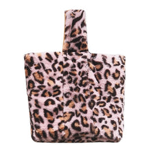 Load image into Gallery viewer, Sweet Girls Soft Black White Handbags Faux Fur
