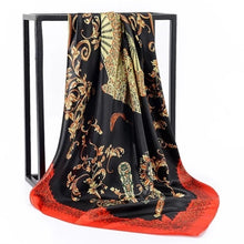 Load image into Gallery viewer, Silk Scarves Women Square Head