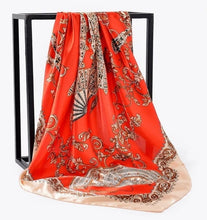 Load image into Gallery viewer, Silk Scarves Women Square Head