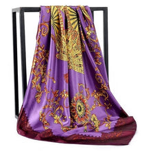 Load image into Gallery viewer, Silk Scarves Women Square Head