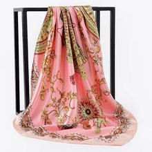 Load image into Gallery viewer, Silk Scarves Women Square Head