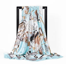 Load image into Gallery viewer, Silk Scarves Women Square Head